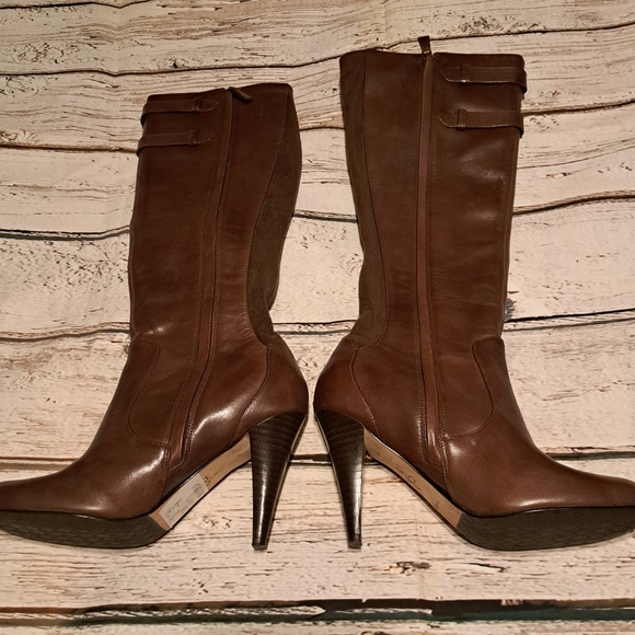 Cole Haan NikeAir Heeled Buckle Boots - Picture 4 of 7